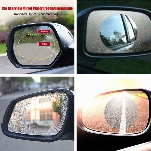 Rainproof Anti-glare Car Mirror