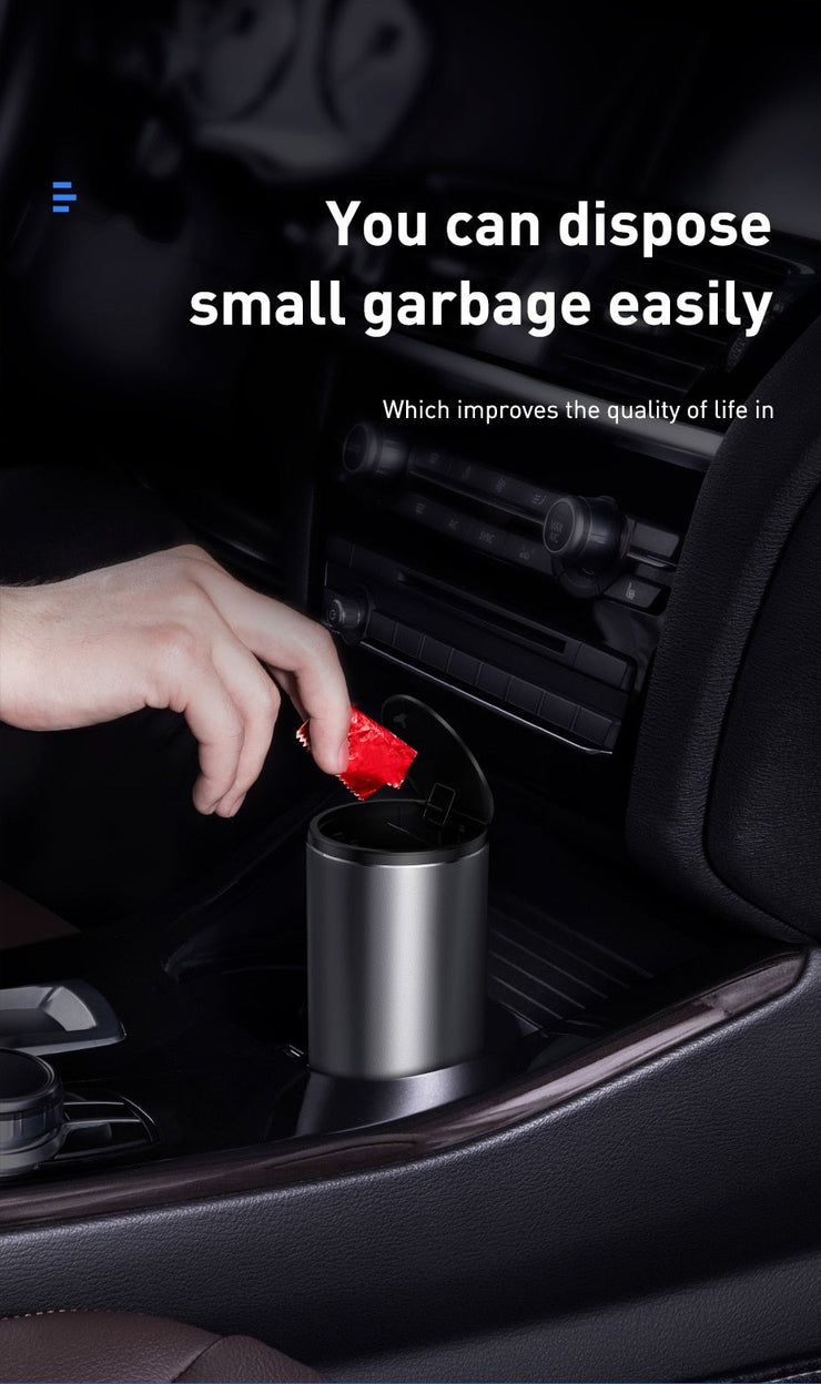 Car Alloy Garbage Can